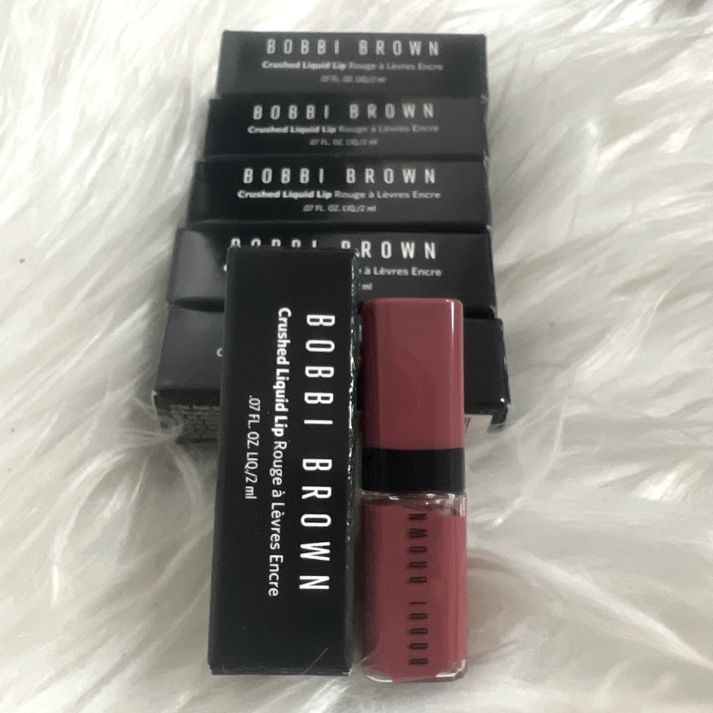 6x Bobbi Brown Crushed Liquid Lip - Smoothie Move